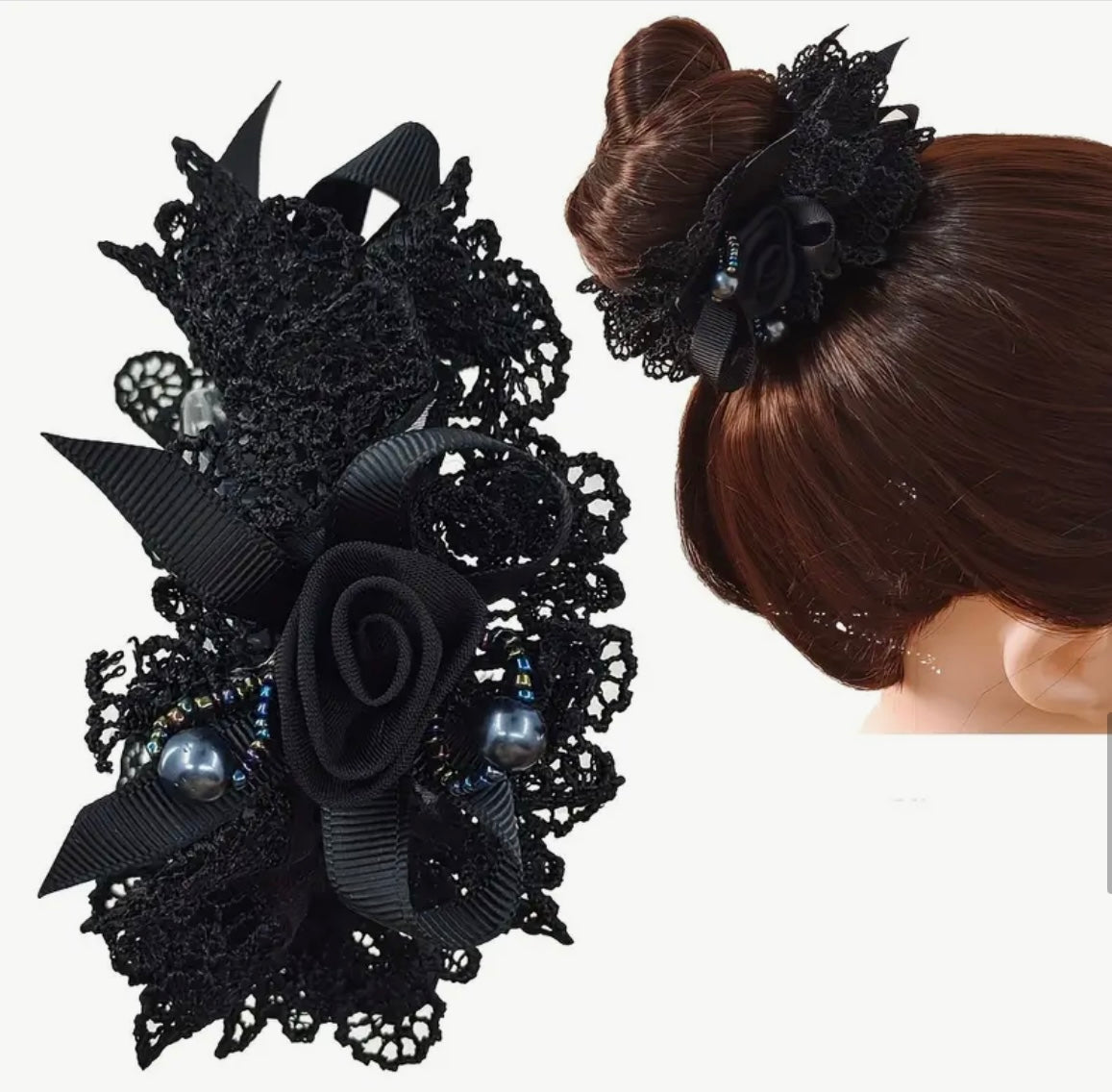 THD Vintage Lace Scrunchie