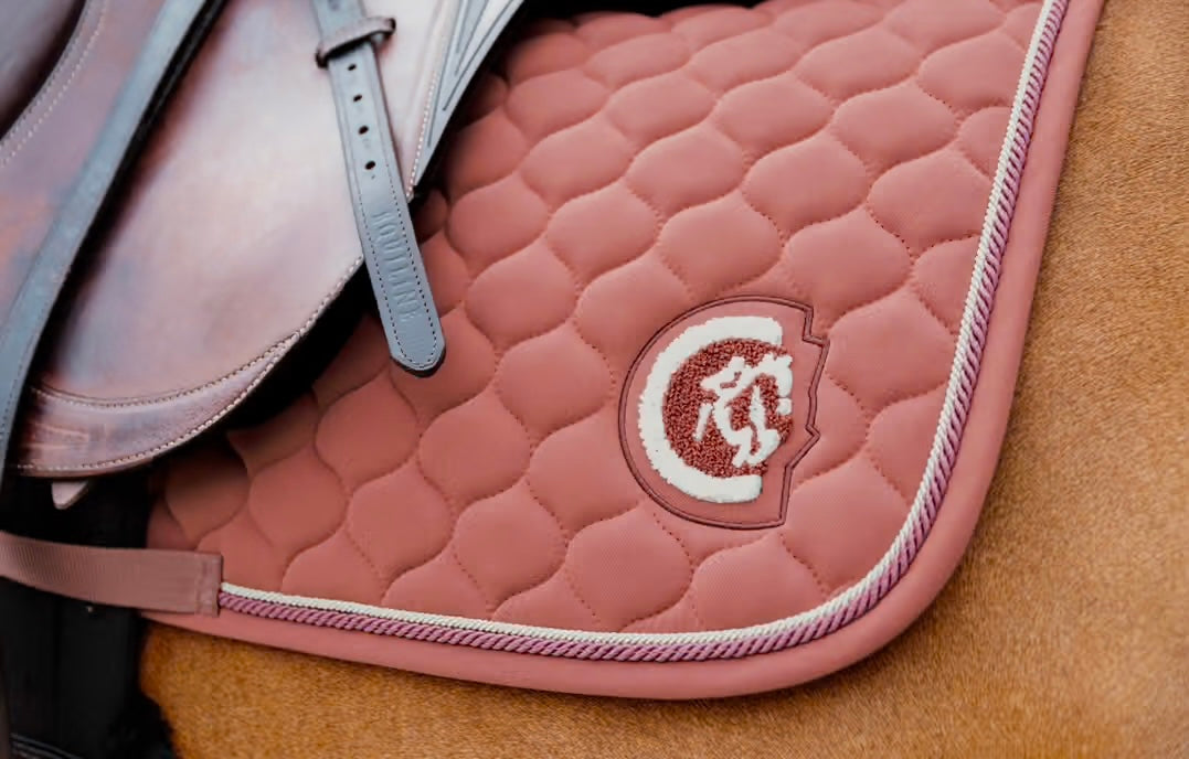 Kentucky Saddle Pad Onion Quilt 3D Logo - Jumping
