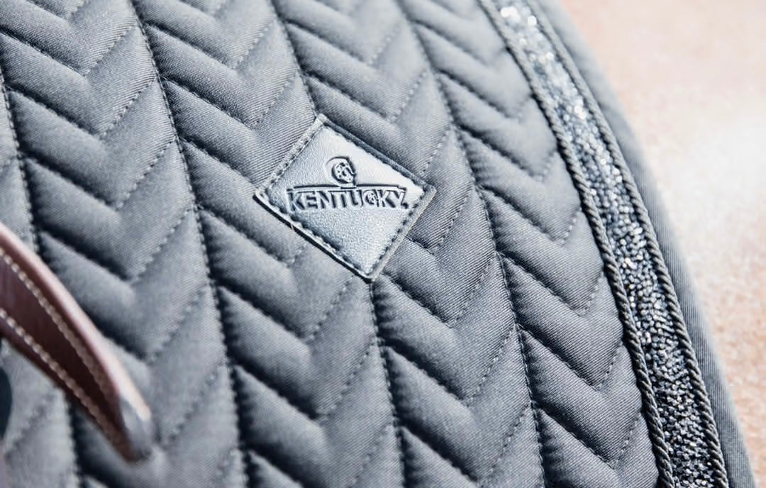 Kentucky Saddle Pad Glitter Stone - Dressage