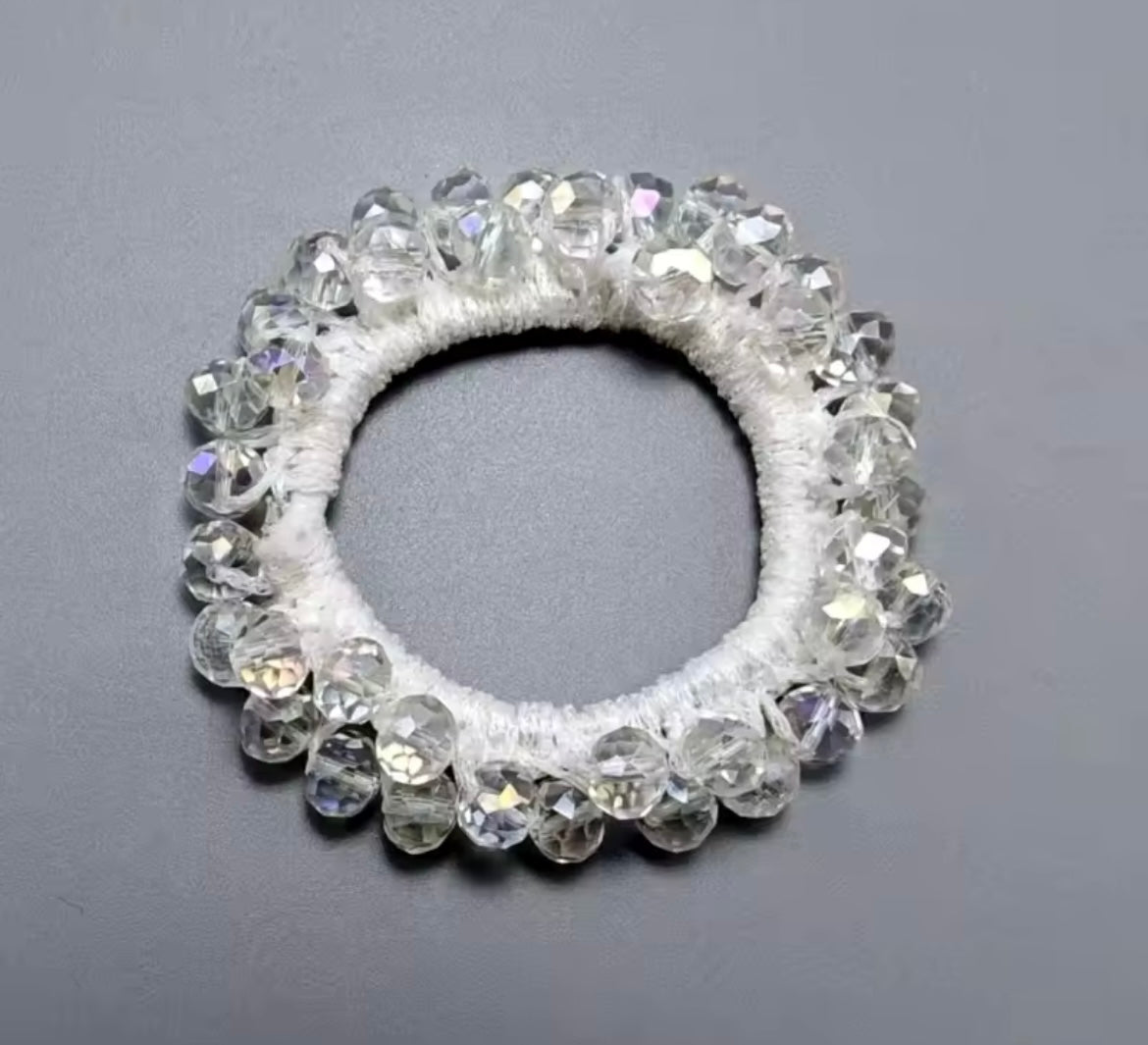 THD Rhinestone Scrunchie