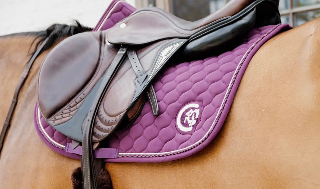Kentucky Saddle Pad Onion Quilt 3D Logo - Jumping