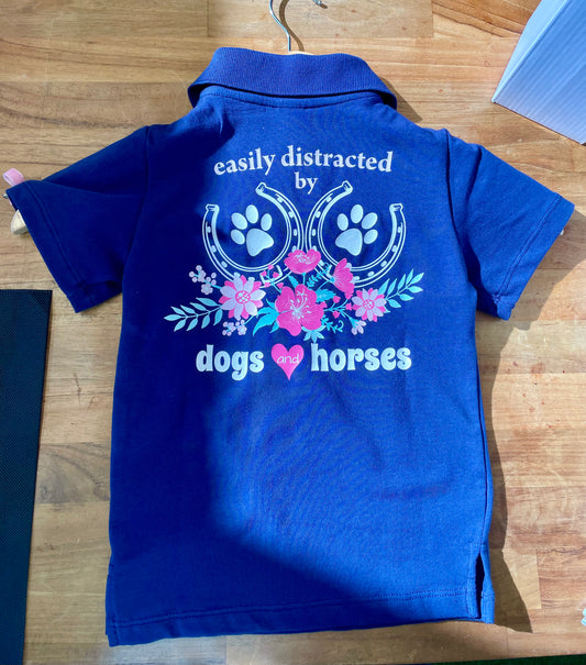 Winston Polo with Buttons - Childs 4 Only