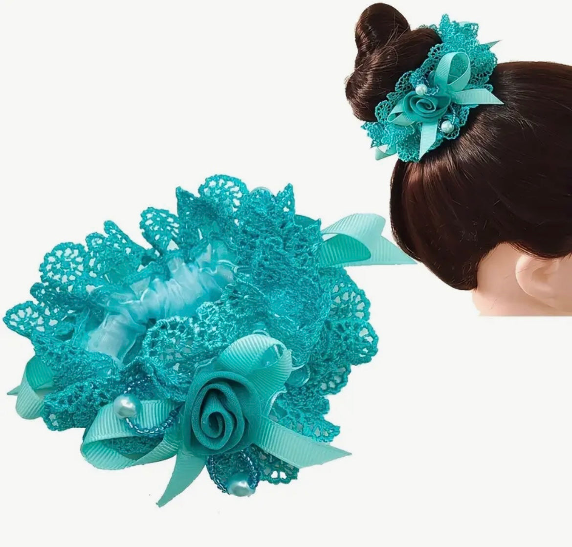 THD Vintage Lace Scrunchie