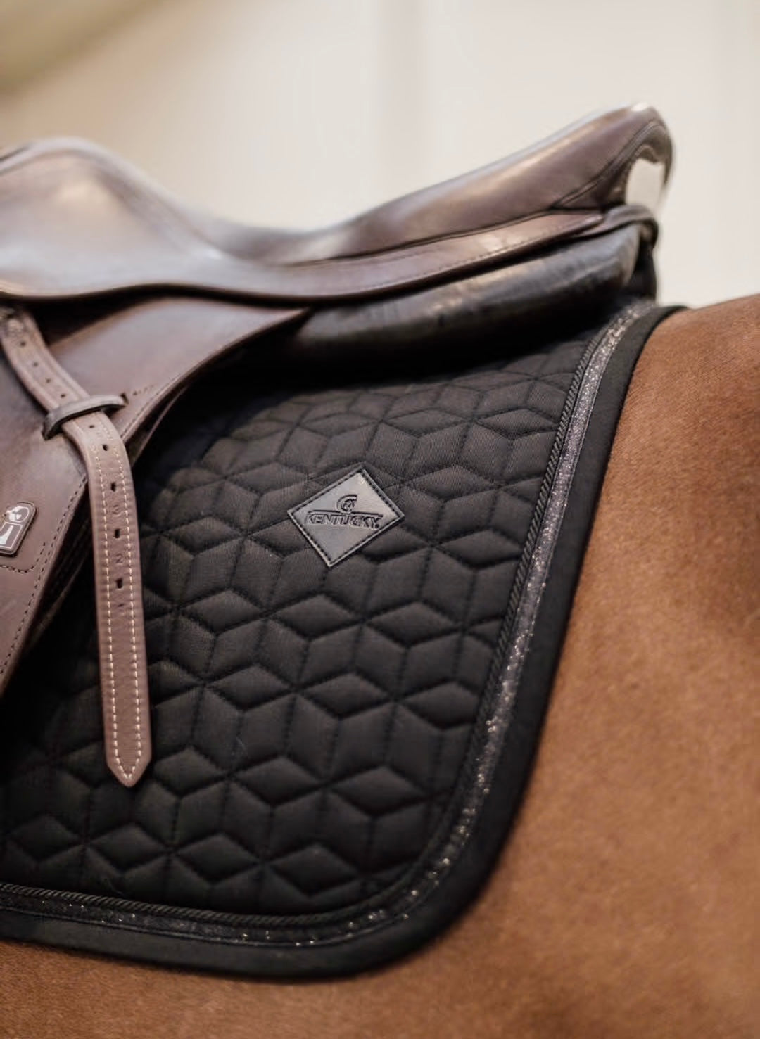 Kentucky Saddle Pad Glitter Rope - Jumping