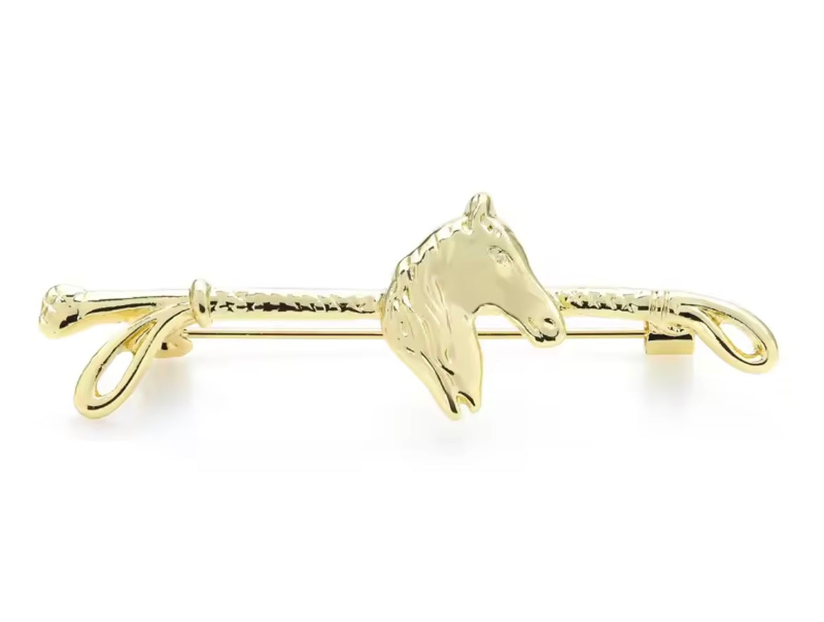 Horse Head on Whip Stock Pin
