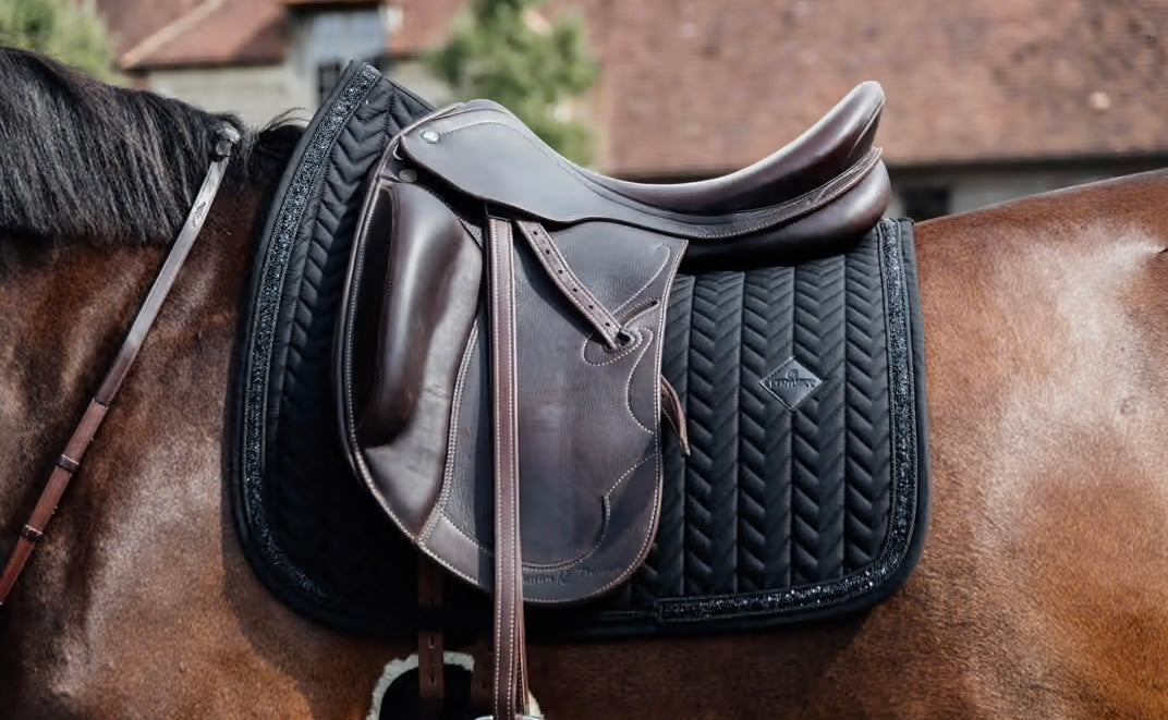 Kentucky Saddle Pad Glitter Stone - Dressage