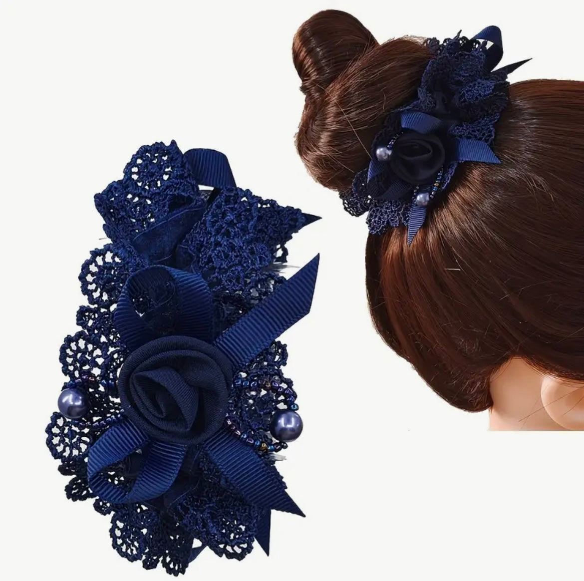 THD Vintage Lace Scrunchie