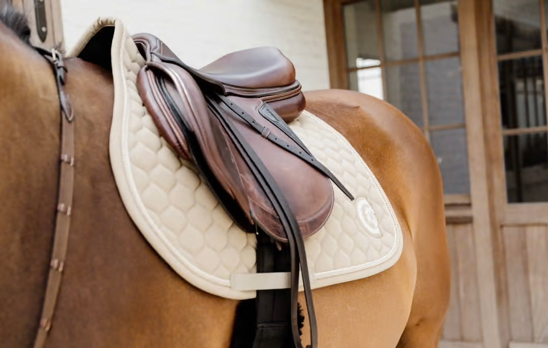 Kentucky Saddle Pad Onion Quilt 3D Logo - Jumping