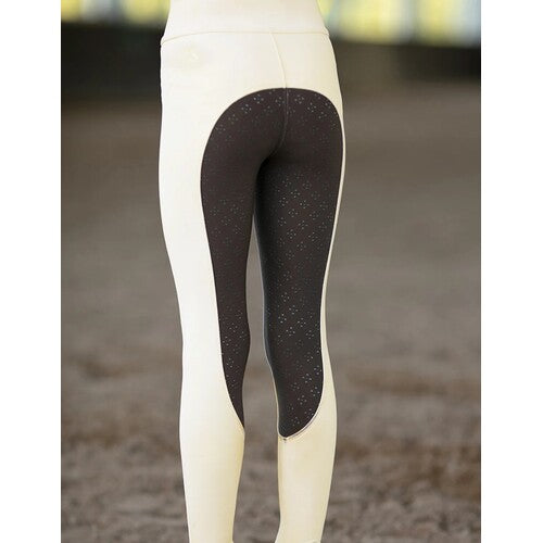 GiddyUp Ladies 2-Tone Garland Cream & Brown Jodhpurs