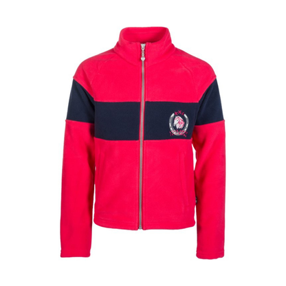 HKM Children's Fleece Jacket - Aymee - Childrens Size 4-6 Pink and Size 7-9 Smokey Blue Only