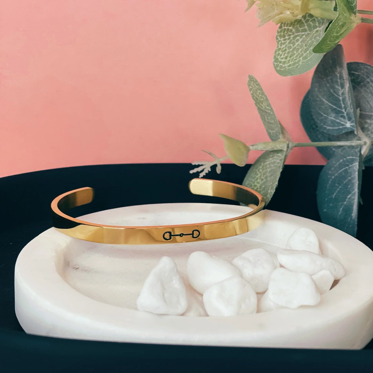 Cavallo Collections Snaffle Bit Adjustable Cuff