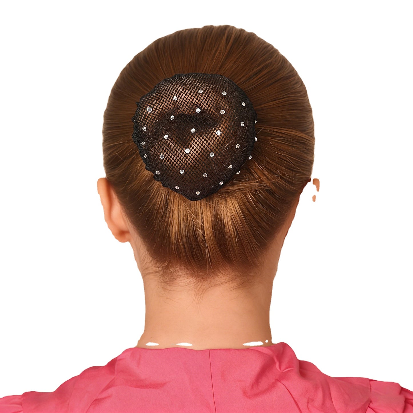 THD Diamante Hair Bun Net