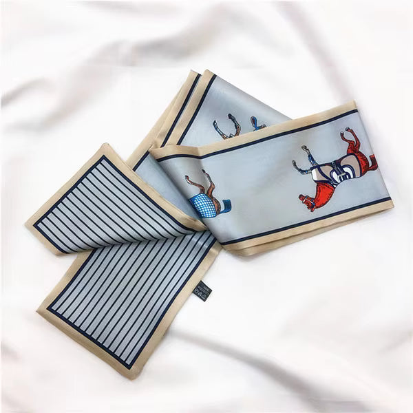JUNIOR Horse Design Skinny Scarf