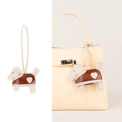MARGIE PU Horse in Rug Bag Charm