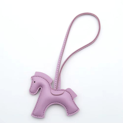THD PU Leather Horse Bag Charm