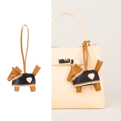 MARGIE PU Horse in Rug Bag Charm
