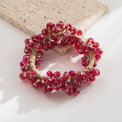SOPHIE Crystal Bead Scrunchie