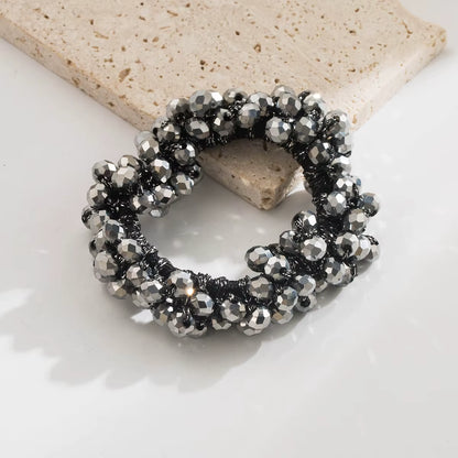 SOPHIE Crystal Bead Scrunchie