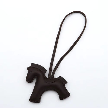 THD PU Leather Horse Bag Charm