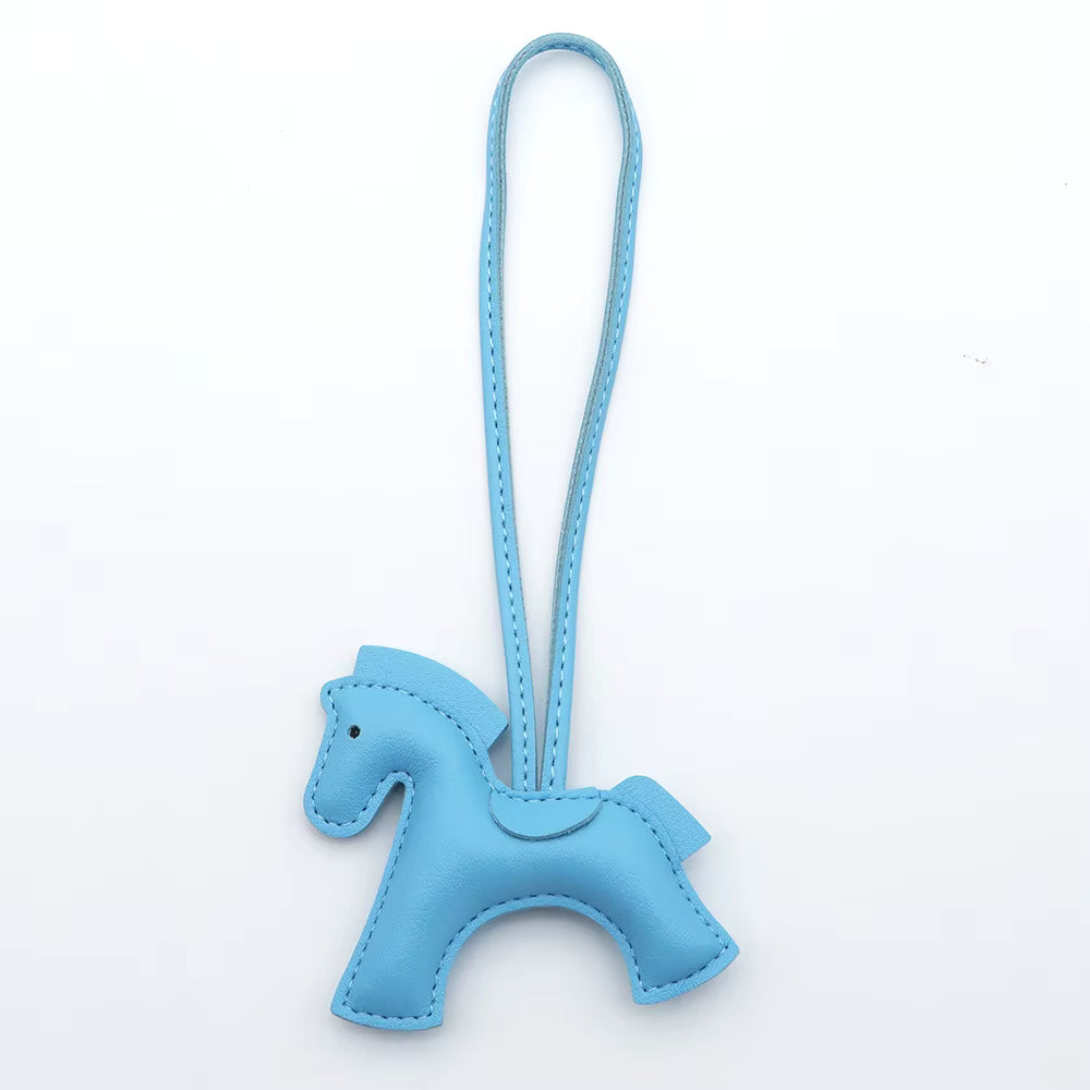 THD PU Leather Horse Bag Charm