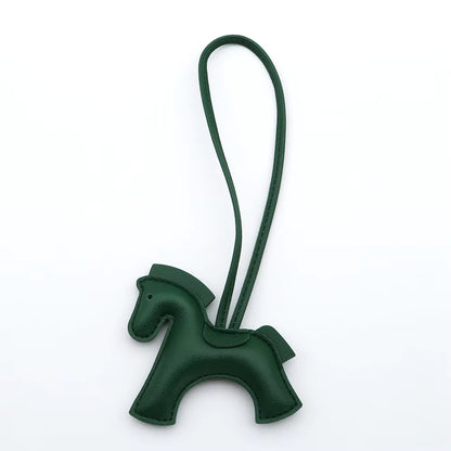 THD PU Leather Horse Bag Charm