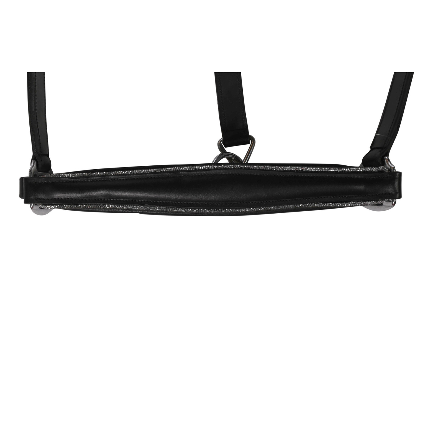 HKM Leather Head Collar - Glamour - PREORDER - CURRENTLY ON ORDER DUE MID JUNE