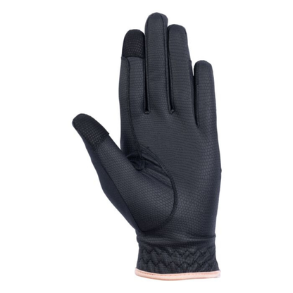 HKM Rosegold Glamour Riding Gloves