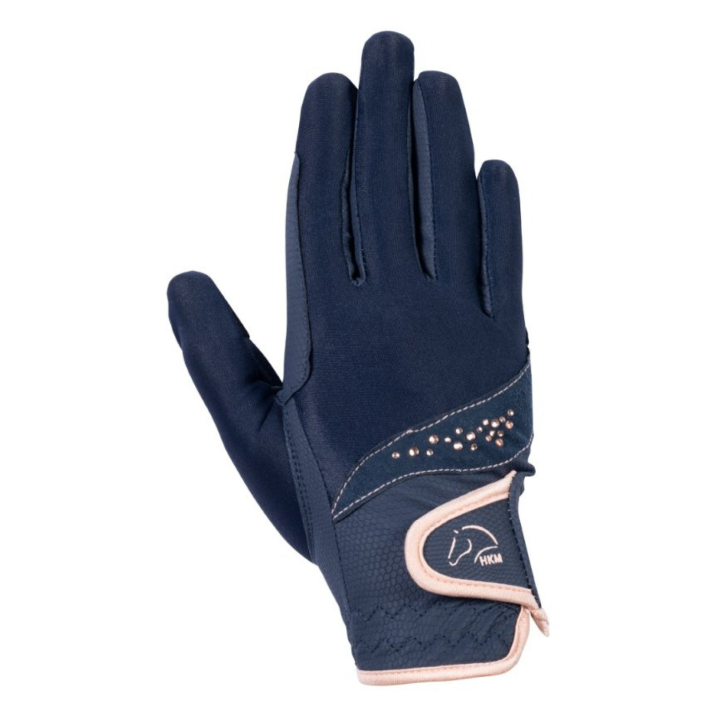 HKM Rosegold Glamour Riding Gloves