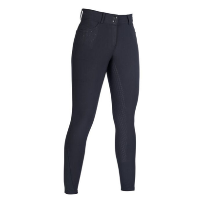 HKM Riding Breeches Silicone Full Seat - Savona - Black