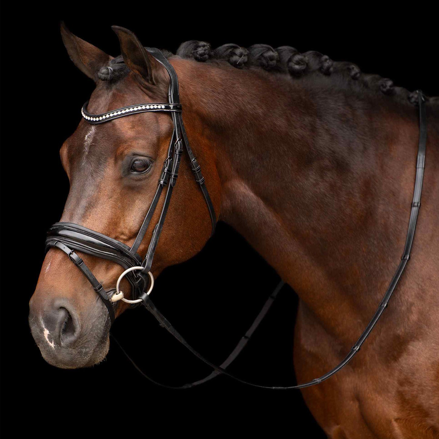 Imperial Riding Bridle IRHAthena - Black