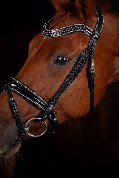 Mrs Ros Deluxe Johnny Silver Bridle TRENS