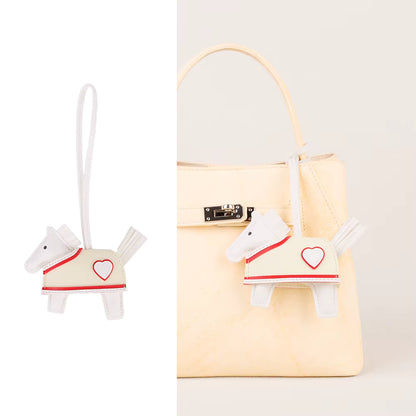 MARGIE PU Horse in Rug Bag Charm