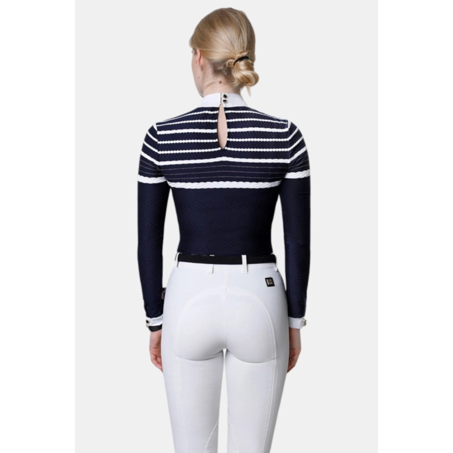 Fleur De Lys Hazel LS Shirt - Navy