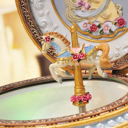 Musical Carousel Resin Box