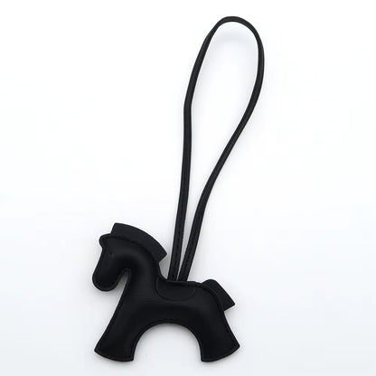 THD PU Leather Horse Bag Charm