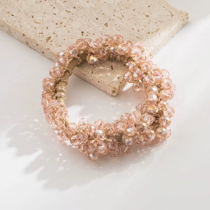 SOPHIE Crystal Bead Scrunchie