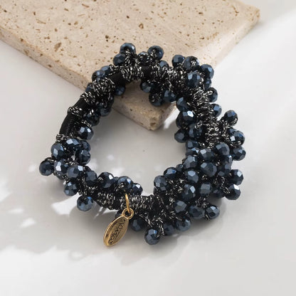 SOPHIE Crystal Bead Scrunchie