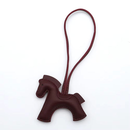 THD PU Leather Horse Bag Charm