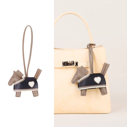 MARGIE PU Horse in Rug Bag Charm