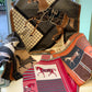 Horse Print Cashmere Scarf