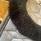 Mattes Eurofit Dressage SaddlePad - Grey Quilt Sheen - Top Sheepskin - Large