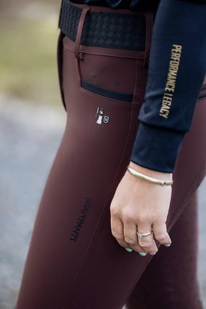 The Brave Pants Co. DW Endura Chocolate Dream Breech - Full Seat