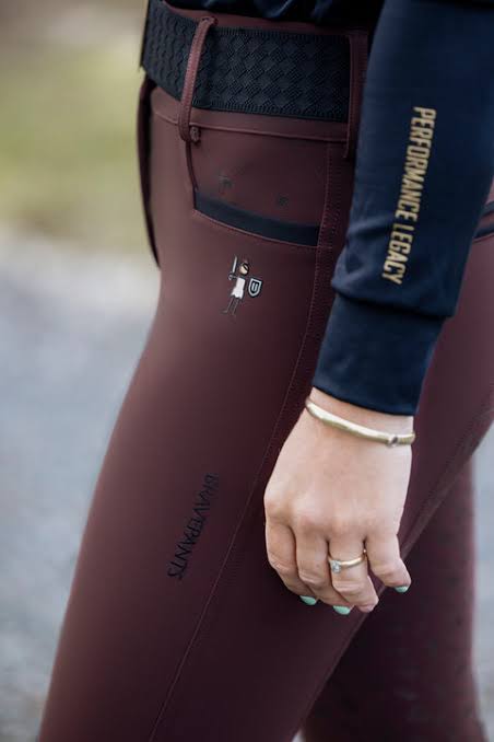 The Brave Pants Co. DW Endura Chocolate Dream Breech - Full Seat