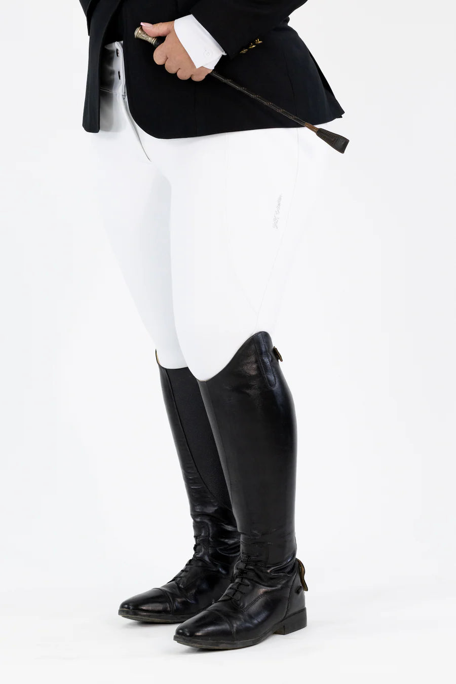 JnK Competition Breeches - Diamond Snow White