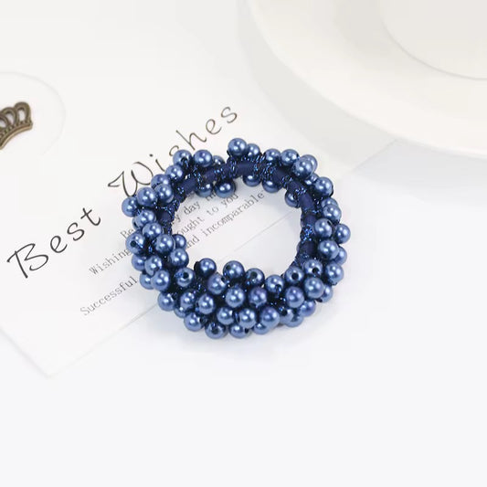 THD Imitation Pearl Scrunchie