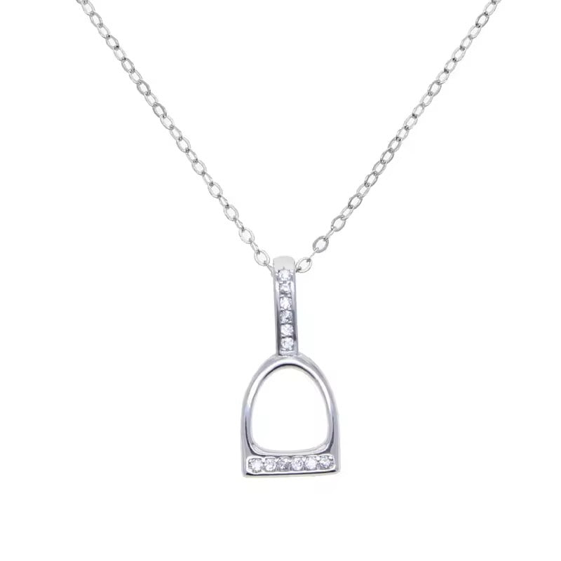 THD Mini English Stirrup Iron Necklace
