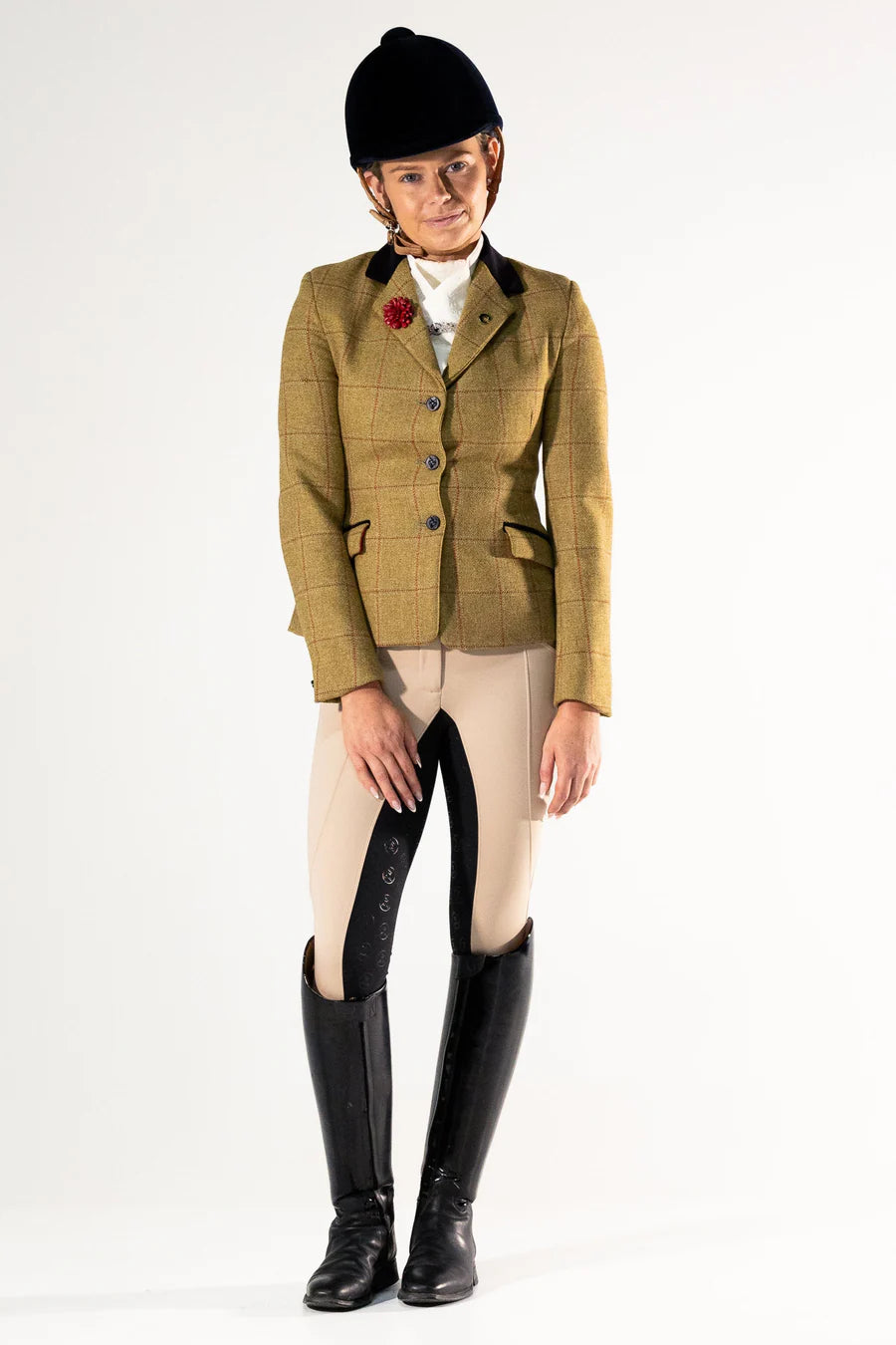 JnK Competition Breeches - Stone with Black Seat