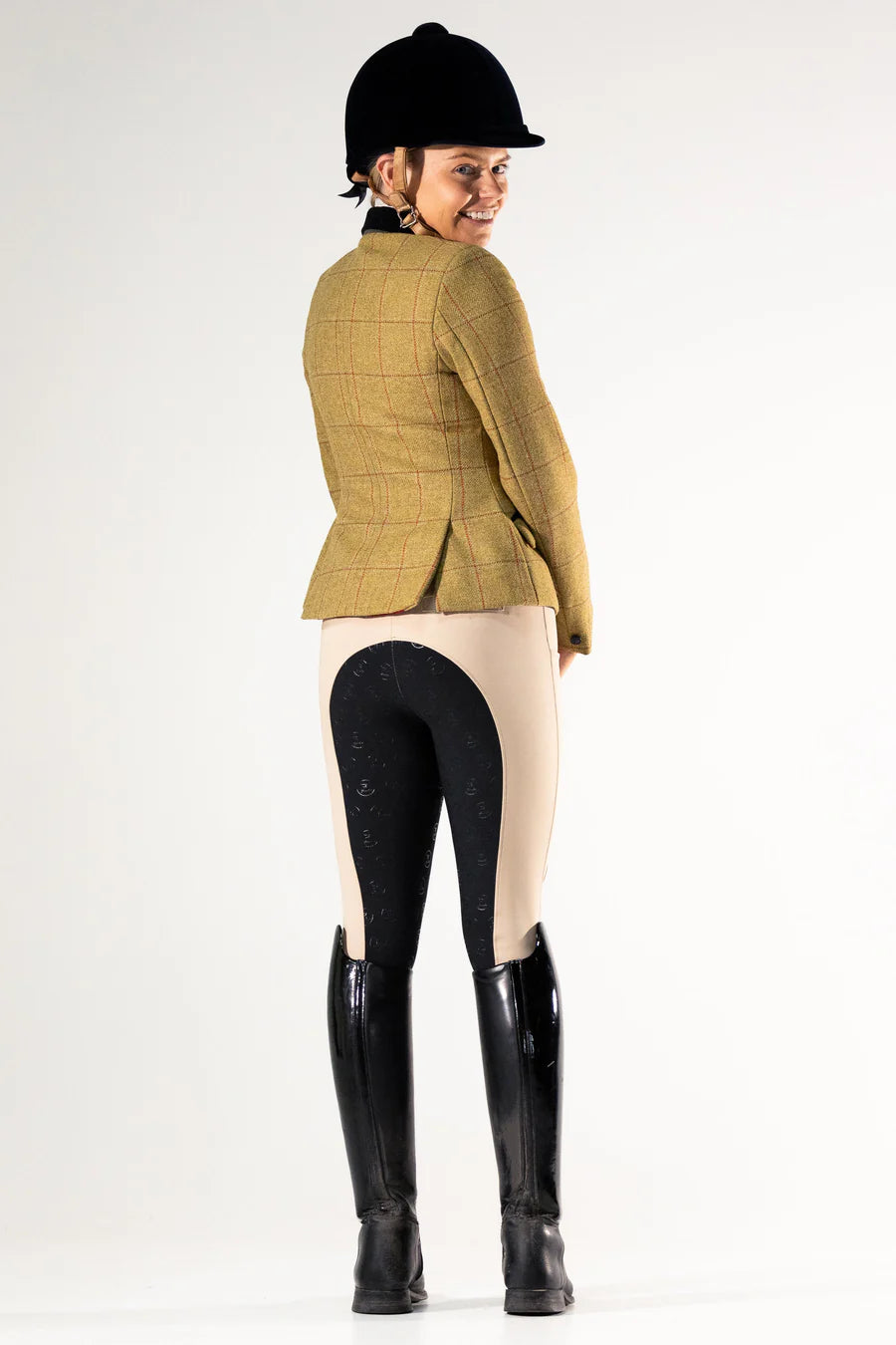 JnK Competition Breeches - Stone with Black Seat