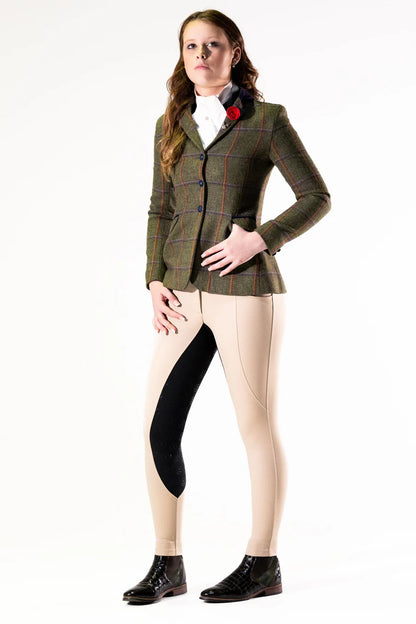 JnK Competition Breeches - Stone with Black Seat