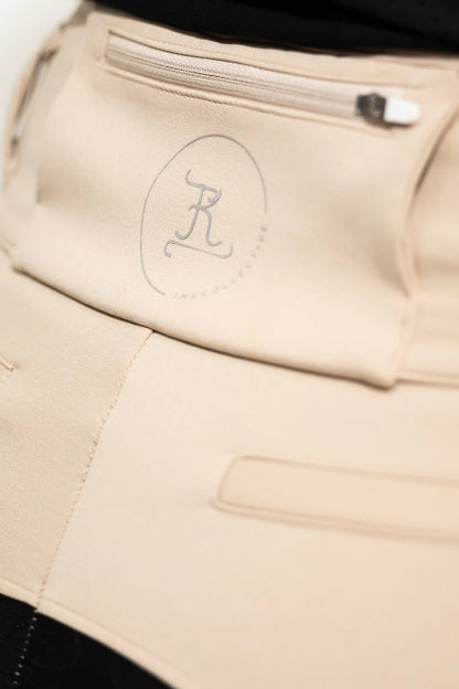 JnK Competition Breeches - Stone with Black Seat